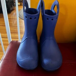 Croc Rain Boots size 12 boys or girls